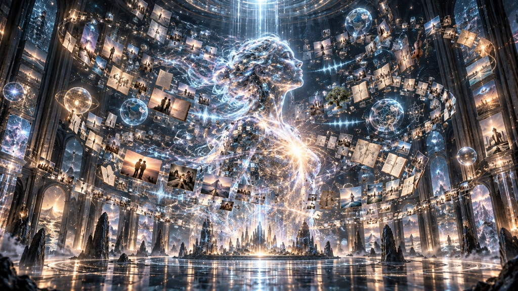 Kosmiczna katedra pamięci i spiralne pierścienie wiedzy